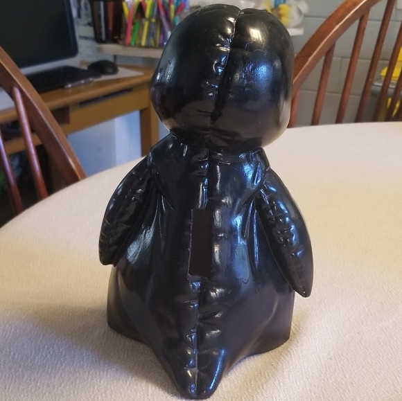 VINTAGE CERAMIC MOLD KIMPLE Mold Corp 1985 Penguin Piggy Bank MONEY Bank - Picture 6 of 9